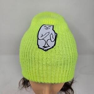 RipNDip Lord Nermal Beanie Neon Yellow